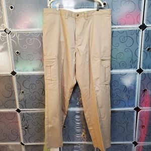 NWT Dickies Khaki 42 X 34 Cargo Pocket Work Pants